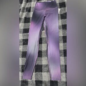NWT-Lululemon Athletica Purple Ombré Align Leggings 28” Size 4